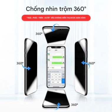 Kính Cường Lực Kingkong VMOX 4 Chiều Full Viền HD - Chống Vân Tay, Bảo Mật IP 7-16, 44.900₫