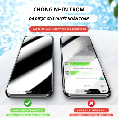 Kính Cường Lực Kingkong VMOX 4 Chiều Full Viền HD - Chống Vân Tay, Bảo Mật IP 7-16, 44.900₫