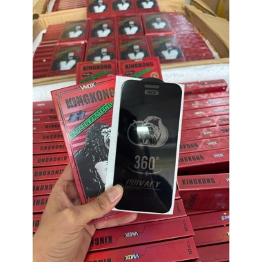 Kính Cường Lực Kingkong VMOX 4 Chiều Full Viền HD - Chống Vân Tay, Bảo Mật IP 7-16, 44.900₫