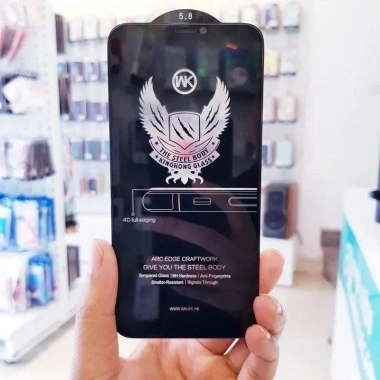 Kính Cường Lực KK Đen Full Màn iPhone 6-16prm - Siêu Dày Chống Xước Giá 5.000 VNĐ