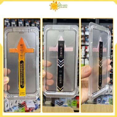 Kính cường lực Magicbox chống nhìn trộm, tự dán, tự hút bụi, che màng loa cho iPhone 6plus‑16 Pro Max – chỉ 28.000₫