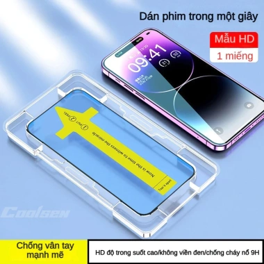Kính Cường Lực Màn & Blue Arrow Che Bụi - Vận chuyển nhanh - Dùng cho iPhone 17‑16‑15‑14‑13‑12‑11 Pro Max, 17AIR - 45.800₫