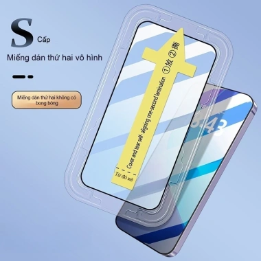 Kính Cường Lực Màn & Blue Arrow Che Bụi - Vận chuyển nhanh - Dùng cho iPhone 17‑16‑15‑14‑13‑12‑11 Pro Max, 17AIR - 45.800₫