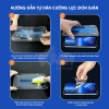 Kính cường lực MKING iPhone chống nhìn trộm, dán tự động, bảo vệ loa, hỗ trợ 7‑13/Pro Max/14‑17, giá 27.000đ 5