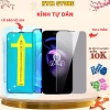 Kính cường lực MKING iPhone chống nhìn trộm, dán tự động, bảo vệ loa, hỗ trợ 7‑13/Pro Max/14‑17, giá 27.000đ 9
