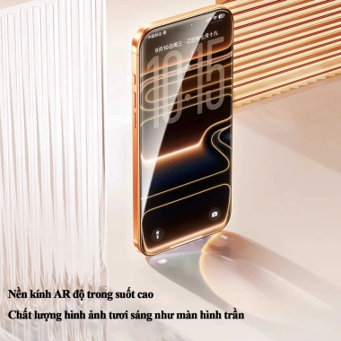 Kính cường lực mờ HD chống ánh sáng xanh cho iPhone 11-17 Pro Max, X, XS, XR, XS Max, Air - Giá 39.800₫