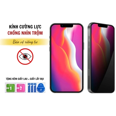 Kính cường lực nhám iPhone chống vân tay, full màn, hỗ trợ 6-12, giảm còn 19.502 9