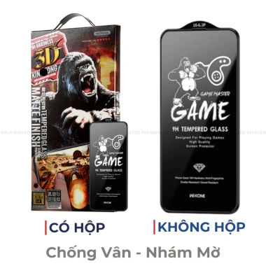 Kính Cường Lực Nhám WK WTP-030 Chống Vân Tay, Bám Mồ Hôi cho iPhone 12-16 Pro & Pro Max - Giá chỉ 71.999₫ 7