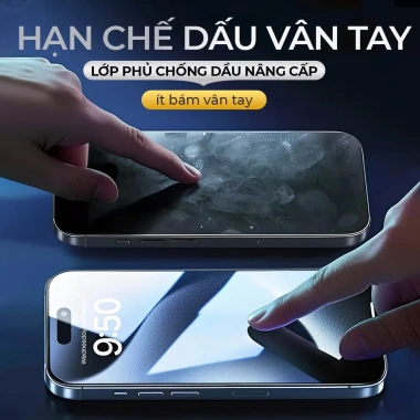 Kính Cường Lực Owlock Khung Tự Dán Trong Suốt - Lọc Bụi Tự Động, Không Lệch, Không Bụi