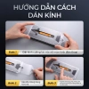 Kính Cường Lực Owlock Khung Tự Dán Trong Suốt - Lọc Bụi Tự Động, Không Lệch, Không Bụi 6