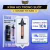 Kính Cường Lực Owlock Khung Tự Dán Trong Suốt - Lọc Bụi Tự Động, Không Lệch, Không Bụi 8