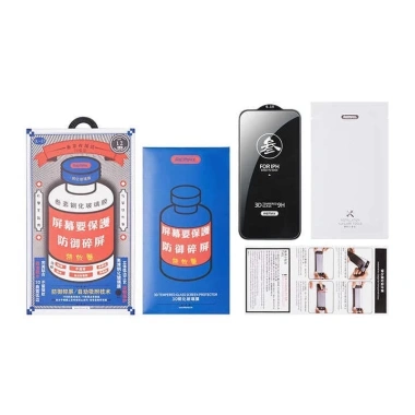 Kính cường lực REMAX NEW HD GL-27 cho iPhone i.p 16 - Bảo vệ siêu bền, giảm 17% còn 69.000₫