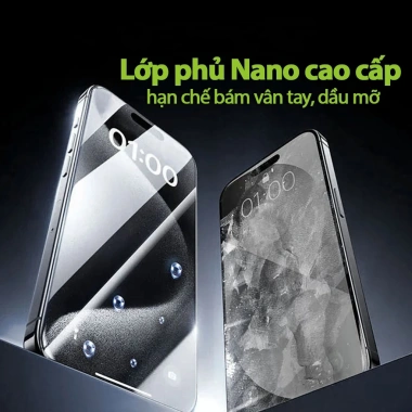Kính Cường Lực TITAN cho iPhone X-17 Pro Max - Khung Tự Dán Dễ Dán, Chống Bụi, Chống Nứt Vỡ, Giá Chỉ 70.000₫ 6 Kính Cường Lực TITAN cho iPhone X-17 Pro Max - Khung Tự Dán Dễ Dán, Chống Bụi, Chống Nứt Vỡ, Giá Chỉ 70.000₫ 6