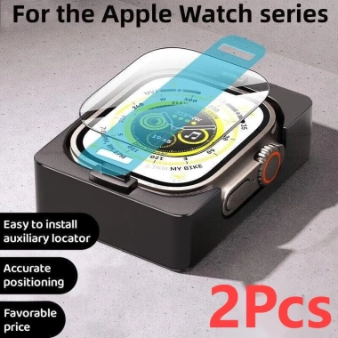 Kính Cường Lực Trong Suốt Bảo Vệ Màn Hình Apple Watch 8/7/6 SE Ultra 5/4 41-45-49mm