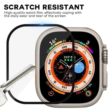 Kính Cường Lực Trong Suốt Bảo Vệ Màn Hình Apple Watch 8/7/6 SE Ultra 5/4 41-45-49mm