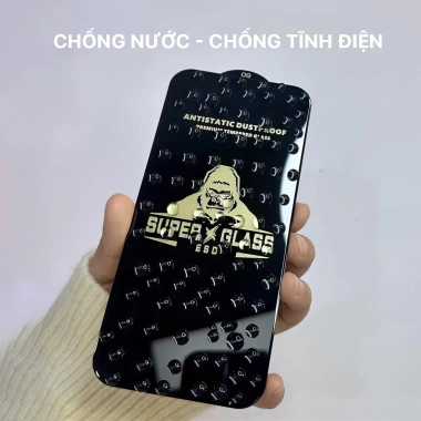 Kính cường lực trong suốt iPhone 8/8 Plus 8G trắng đen - Bảo vệ màn hình cao cấp 2