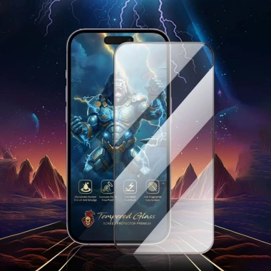 Kính cường lực trong suốt iPhone 8/8 Plus 8G trắng đen - Bảo vệ màn hình cao cấp 3