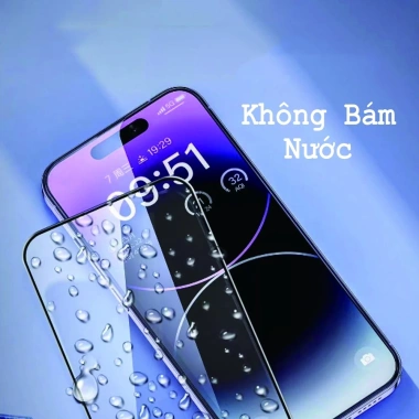 Kính Cường Lực Trong Suốt Nano 9H, Chống Vân Tay & Tĩnh Điện, Viền Cong 3D ESD KK SUPER GLASS – 30k 5