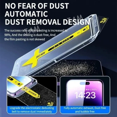 Kính cường lực tự dán chống nhìn trộm Samsung A06-A55, bảo vệ màn hình, chỉ 6.900 VND 7