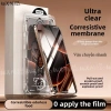 Kính Cường lực tự dán full màn, siêu cứng, chống bụi, không bám vân tay cho iPhone 17-11 Pro Max - Giá 57.500₫ 2