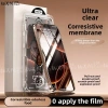 Kính Cường lực tự dán full màn, siêu cứng, chống bụi, không bám vân tay cho iPhone 17-11 Pro Max - Giá 57.500₫ 10