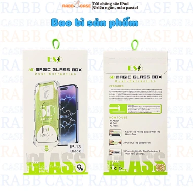Kính cường lực tự dán iPhone - Vát viền, chống bụi, chống va đập - 45.000 VND 5