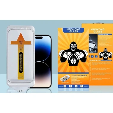 Kính Cường Lực Tự Dán KINGKONG KKTD 9H Màn Hình Phủ Nano Chống Va Đập iPhone Giá 45.000₫