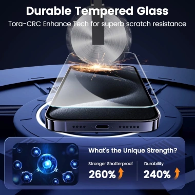 Kính Cường Lực Tự Dán MAGICBOX KINGKONG Bảo Vệ Loa iPhone X, XS, 11‑13, 14‑17 Pro & Pro Max – 69.000đ 7