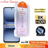 Kính cường lực tự hút bụi, khung tự dán cho Tecno Spark 40-1 - Giá 55.000 VNĐ
