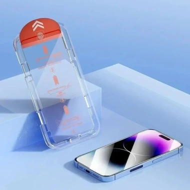 Kính cường lực tự hút bụi, khung tự dán cho Tecno Spark 40-1 - Giá 55.000 VNĐ