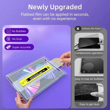 Kính Cường Lực Ultra HD cho Samsung Galaxy Tab A11 Plus 11 – Lắp Đặt Chính Xác, Không Bụi
