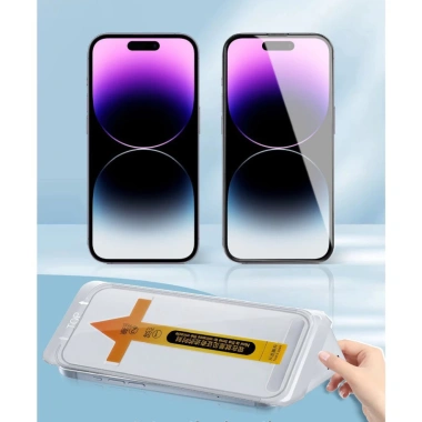 Kính Cường Lực VMOX Tự Dán Chống Nhìn Trộm Trong Suốt Cho iPhone Giá 32.900 VND