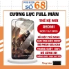 Kính cường lực Xiaomi Redmi Note 13 & Note 13 Pro KK Warrior phủ nano trong suốt, cảm ứng mượt
