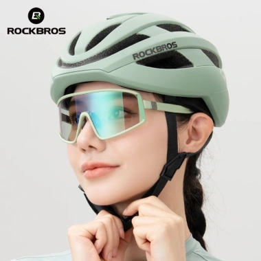 Kính đi xe đạp Rockbros Photochromic chống sương mù, gió - Ngoài trời, giá 470k Kính đi xe đạp Rockbros Photochromic chống sương mù, gió - Ngoài trời, giá 470k