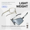 Kính đi xe đạp Rockbros Photochromic chống sương mù, gió - Ngoài trời, giá 470k 4