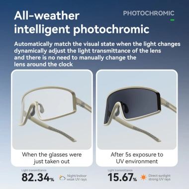 Kính đi xe đạp Rockbros Photochromic chống sương mù, gió - Ngoài trời, giá 470k 6 Kính đi xe đạp Rockbros Photochromic chống sương mù, gió - Ngoài trời, giá 470k 6