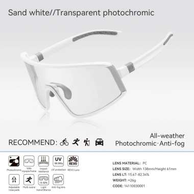 Kính đi xe đạp Rockbros Photochromic chống sương mù, gió - Ngoài trời, giá 470k 10 Kính đi xe đạp Rockbros Photochromic chống sương mù, gió - Ngoài trời, giá 470k 10