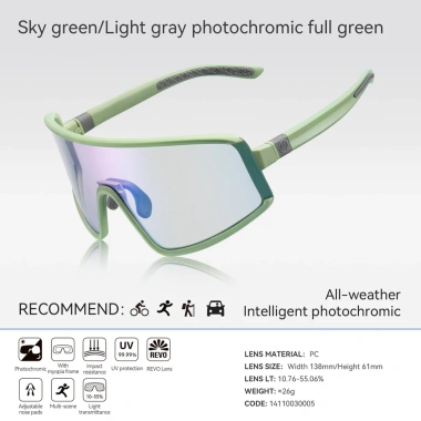 Kính đi xe đạp Rockbros Photochromic chống sương mù, gió - Ngoài trời, giá 470k 14 Kính đi xe đạp Rockbros Photochromic chống sương mù, gió - Ngoài trời, giá 470k 14
