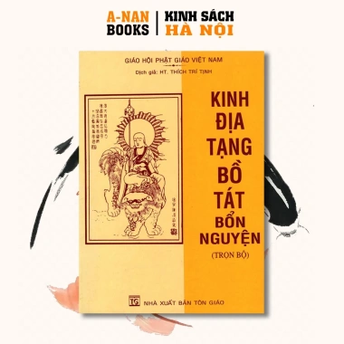 Kinh Địa Tạng Bồ Tát Bổn Nguyện trọn bộ Anan Books giá ưu đãi 29.500đ