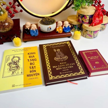 Kinh Địa Tạng Bồ Tát Bổn Nguyện trọn bộ Anan Books giá ưu đãi 29.500đ