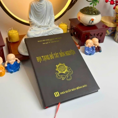 Kinh Địa Tạng Bồ Tát Bổn Nguyện Trọn Bộ Bìa Da - Anan Books Ưu Đãi 75.000 VND 6
