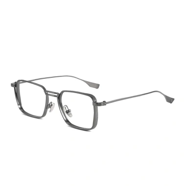 Kính đọc sách +0~+400, khung vuông, chống ánh sáng xanh nam nữ cận thị - 71.280₫