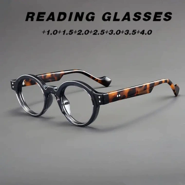 Kính đọc sách gọng tròn cổ điển siêu nhẹ cho nam nữ - Giá chỉ 63.720₫