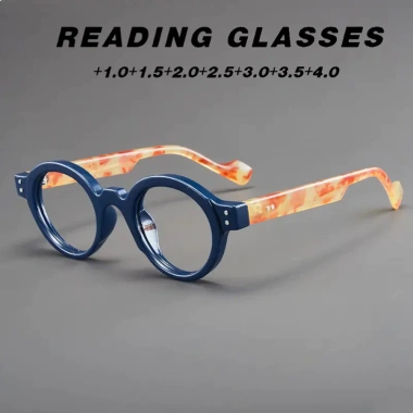 Kính đọc sách gọng tròn cổ điển siêu nhẹ cho nam nữ - Giá chỉ 63.720₫