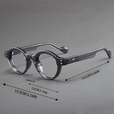 Kính đọc sách gọng tròn cổ điển siêu nhẹ cho nam nữ - Giá chỉ 63.720₫