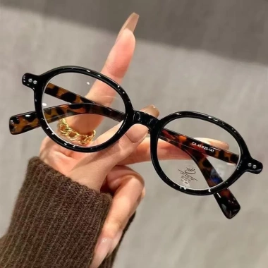Kính đọc sách thời trang nữ khung bầu dục - Chống ánh sáng xanh, Zoom thông minh 2