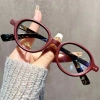 Kính đọc sách thời trang nữ khung bầu dục - Chống ánh sáng xanh, Zoom thông minh 3
