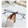 Kính đổi màu cận thị chống ánh sáng xanh, khung lớn màu nâu mát mẻ cho nữ, nam, học sinh - 59.400₫ 7