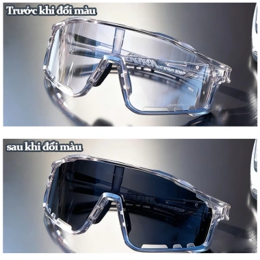 Kính đổi màu chống bụi, tia UV, bảo hộ thể thao ngoài trời - Giá chỉ 75.000 4 Kính đổi màu chống bụi, tia UV, bảo hộ thể thao ngoài trời - Giá chỉ 75.000 4