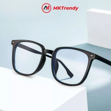 Kính đổi màu gọng vuông MKTRENDY thời trang nam nữ, nhựa cao cấp, chống ánh sáng xanh UV 138.000đ